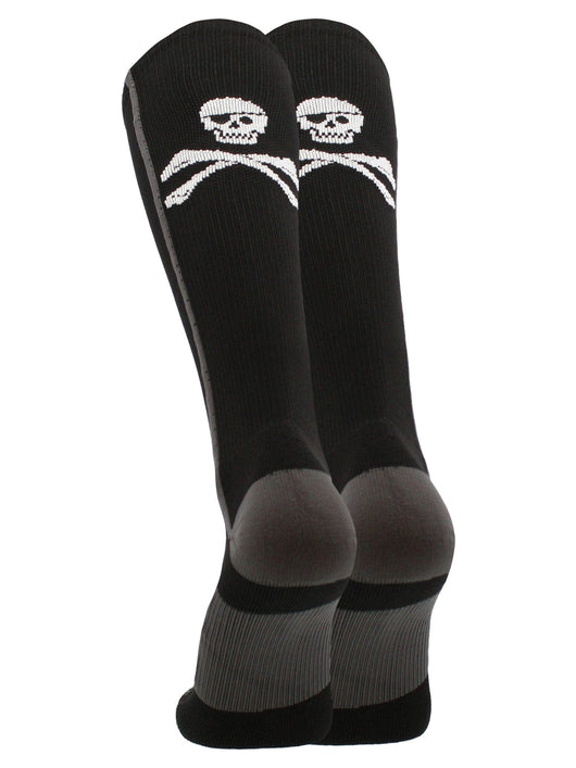 MadSportsStuff socks Pirate Skull and Crossbones (Jolly Roger) Over the Calf Socks