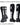 MadSportsStuff socks Player Id Jersey Number Socks Over the Calf Length Black White