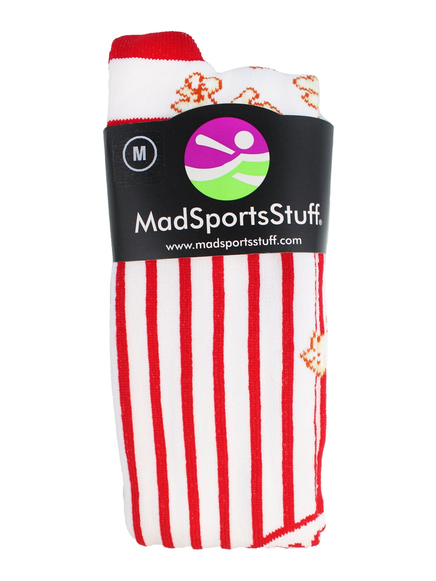 Soccer Socks Over the Calf Crazy Socks Popcorn Socks