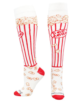 MadSportsStuff socks Popcorn Socks Over the Calf Length