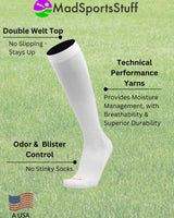 MadSportsStuff socks Pro Line Over the Calf Baseball Socks
