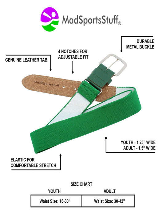 MadSportsStuff socks Pro Line Softball Socks and Belt Combo Youth and Adult