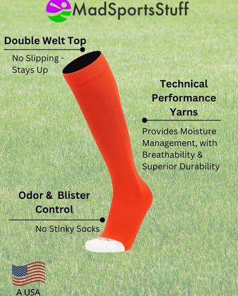 MadSportsStuff socks Pro Line Softball Socks and Belt Combo Youth and Adult