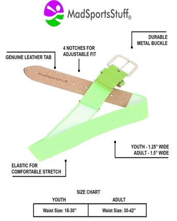 MadSportsStuff socks Pro Line Softball Socks and Belt Combo Youth and Adult