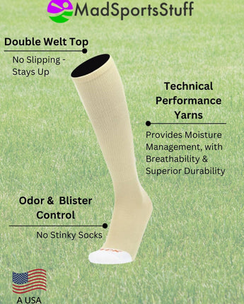 MadSportsStuff socks Pro Line Softball Socks and Belt Combo Youth and Adult