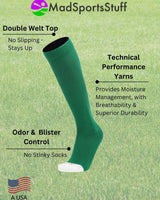 MadSportsStuff socks Pro Line Softball Socks Over the Calf Team Colors