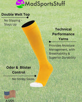 MadSportsStuff socks Pro Line Softball Socks Over the Calf Team Colors
