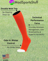 MadSportsStuff socks Pro Line Softball Socks Over the Calf Team Colors