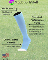 MadSportsStuff socks Pro Line Softball Socks Over the Calf Team Colors