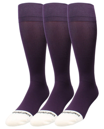 MadSportsStuff socks Purple 3 Pack / X-Large Pro Line Volleyball Socks Over the Calf Team Colors