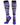 MadSportsStuff socks Purple/Black/White / X-Small Crazy Tie Dye Socks Over the Calf