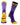 MadSportsStuff socks Purple/Gold / Large Elite Basketball Socks with Net Crew length - made in the USA