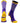 MadSportsStuff socks Purple/Gold / Large Elite Basketball Socks with Net Crew length - made in the USA