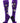 MadSportsStuff socks Purple / Large Love Soccer Hearts Socks Over the Calf