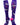 MadSportsStuff socks Purple/Neon Pink / Large Half Cat Half Unicorn - Neon Rainbow Caticorn Athletic Over the Calf Socks