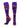 MadSportsStuff socks Purple/Orange / Large Halloween Socks Pumpkins and Bats Over the Calf