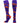 MadSportsStuff socks Purple/Orange / Large Halloween Socks Pumpkins and Bats Over the Calf