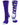 MadSportsStuff socks Purple/White / Large Crazy Love Volleyball Hearts Crew Socks