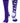 MadSportsStuff socks Purple/White / Large Crazy Love Volleyball Hearts Crew Socks