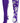 MadSportsStuff socks Purple/White / Large Crazy Socks with Paws Over the Calf (multiple colors)
