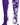 MadSportsStuff socks Purple/White / Large Crazy Socks with Paws Over the Calf (multiple colors)