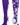 MadSportsStuff socks Purple/White / Large Crazy Socks with Paws Over the Calf (multiple colors)
