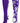MadSportsStuff socks Purple/White / Large Crazy Socks with Paws Over the Calf (multiple colors)