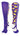 MadSportsStuff socks Purple/White / Large Softball Bomber Over the Calf Socks (multiple colors)