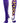 MadSportsStuff socks Purple/White / Large Softball Socks with Love Softball Hearts