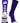 MadSportsStuff socks Purple/White / Medium Football Logo Athletic Crew Socks (multiple colors)