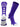 MadSportsStuff socks Purple/White / Medium Volleyball Logo Crew Socks (multiple colors)