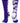 MadSportsStuff socks Purple/White / Small Crazy Basketball Logo Crew Socks (multiple colors)