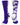 MadSportsStuff socks Purple/White / Small Crazy Basketball Logo Crew Socks (multiple colors)