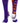 MadSportsStuff socks Purple/White / Small Crazy Love Basketball Hearts Crew Socks