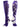 MadSportsStuff socks Purple/White / Small Crazy Socks with Dots Over the Calf Socks Multi Colors