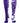 MadSportsStuff socks Purple/White / Small Crazy Socks with Lightning Bolts (multiple colors)