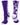 MadSportsStuff socks Purple/White / Small Crazy Volleyball Logo Crew Socks (multiple colors)