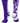 MadSportsStuff socks Purple/White / Small Crazy Volleyball Logo Crew Socks (multiple colors)