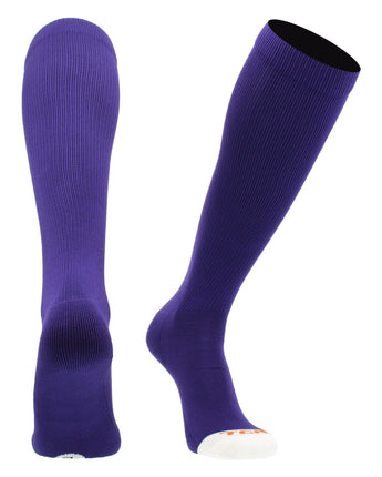 MadSportsStuff socks Purple / X-Large Pro Line Football Socks Over the Calf Team Colors
