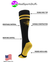 MadSportsStuff socks Queen Bees Tall Socks for Softball