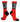 MadSportsStuff socks Red/Black Camo / Large Baseball Socks with Player on Camo Background Crew