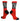 MadSportsStuff socks Red/Black Camo / Large Camo Basketball Socks with Player Silhouette