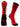 MadSportsStuff socks Red/Black / Large LAX Lacrosse Socks with Lacrosse Sticks Athletic Crew Socks (multiple colors)