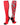 MadSportsStuff socks Red/Black / Small Crazy Soccer Socks with Soccer Balls over the calf (multiple colors)