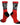 MadSportsStuff socks Red/Black / Small Sublimated Lacrosse Player Athletic Crew Socks