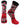 MadSportsStuff socks Red/Black/White / Large Crazy Tie Dye Crew Socks Girls or Boys