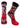 MadSportsStuff socks Red/Black/White / Large Crazy Tie Dye Crew Socks Girls or Boys