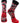 MadSportsStuff socks Red/Black/White / Large Crazy Tie Dye Crew Socks Girls or Boys