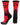 MadSportsStuff socks Red/Black/White / Large Lacrosse Victory Crew Socks