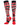 MadSportsStuff socks Red/Black/White / X-Small Crazy Tie Dye Socks Over the Calf